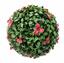 Gradenia keinotekoinen pallo punainen 38 cm