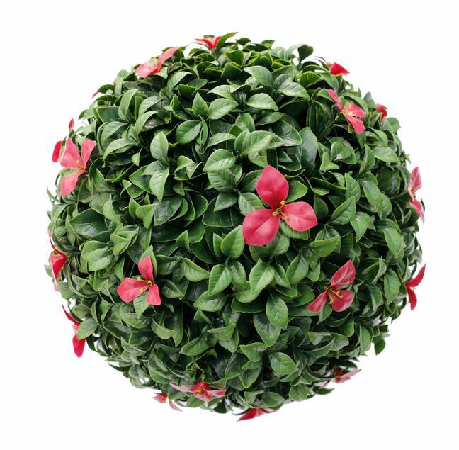 Gradenia keinotekoinen pallo punainen 45 cm