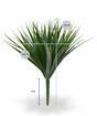Keinotekoinen bambukasvi 25 cm
