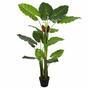 Keinotekoinen Colocasia -puu kukkii 140 cm