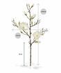 Keinotekoinen haara Magnolia kerma 100 cm