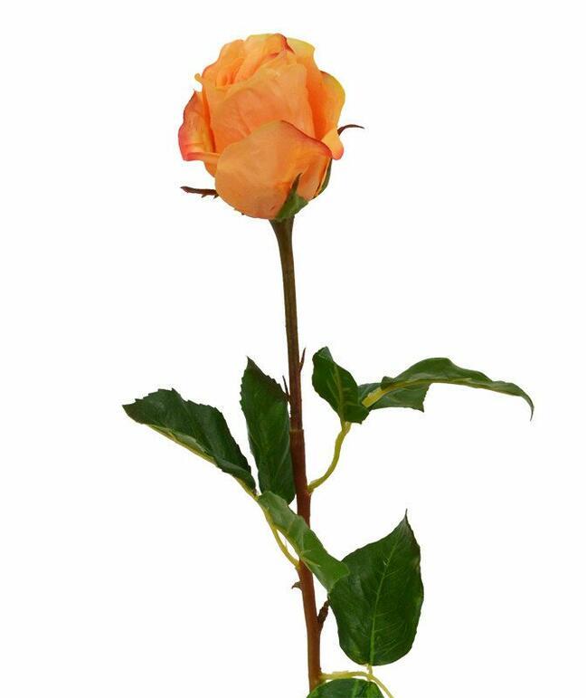 Keinotekoinen haara Rose oranssi 52 cm
