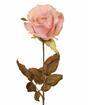 Keinotekoinen haara Vaaleanpunainen ruusu 60 cm