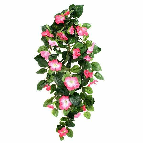 Keinotekoinen jänne Petunia pinkki 80 cm