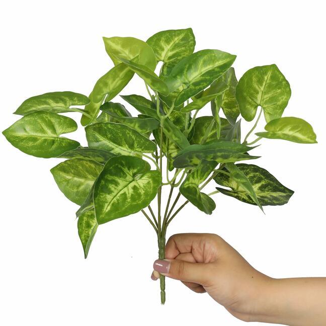 Keinotekoinen kasvi Taro Araceae 25 cm