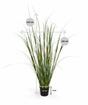 Keinotekoinen nippu bamburuohoa kukkaruukussa 80 cm