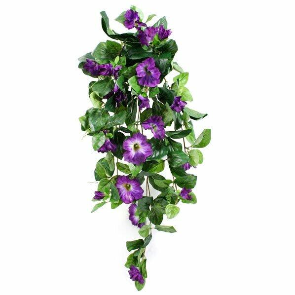 Keinotekoinen Petunia -kynsi violetti 80 cm
