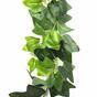 Keinotekoinen seppele Ivy vihreä 190 cm