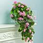 Keinotekoinen siipi Geranium pinkki 70 cm