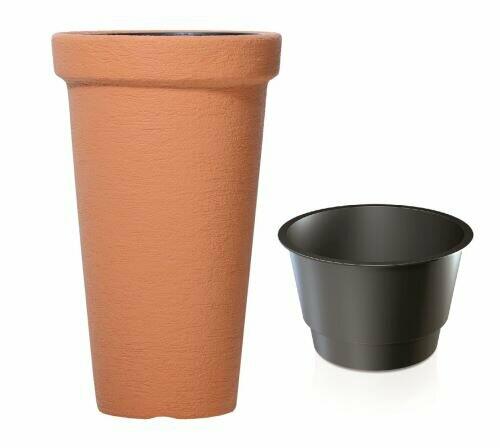 Kukkaruukku CLASSIC TOWER tiili 30cm