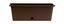 Laatikko CAMELIA tummanruskea 50,8cm