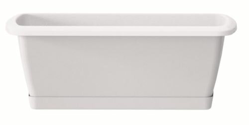 Laatikko ja kulho RESPANA SET valkoinen 88,5 cm