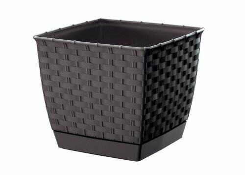 Neliönmuotoinen kukkaruukku RATOLLA SQUARE sateenvarjo 22cm